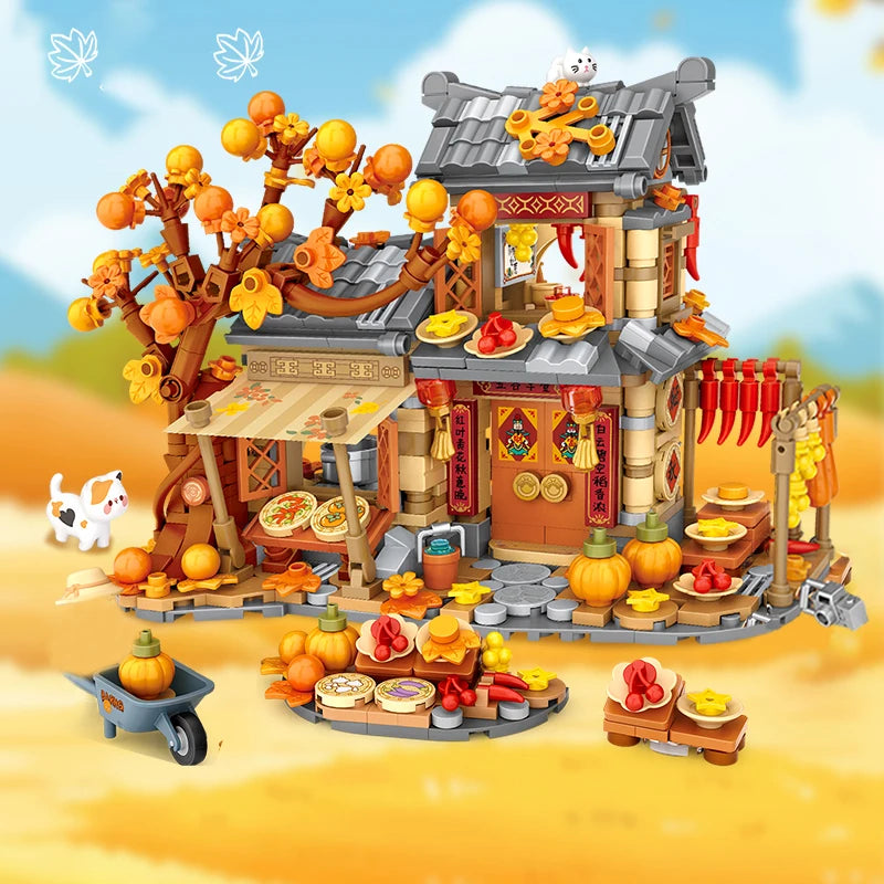 Sunbathing Autumn Cottage