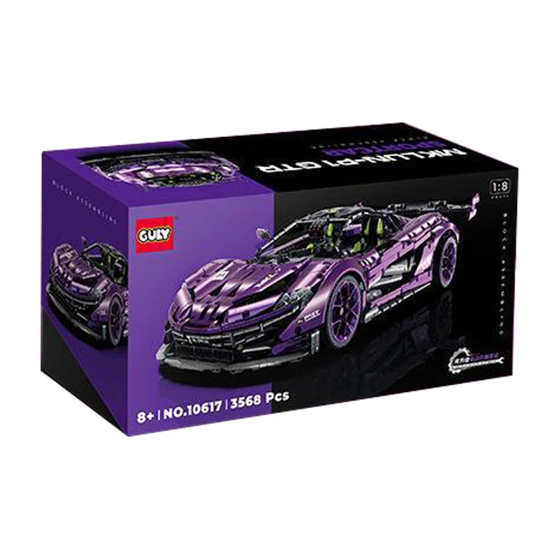 IN STOCK 10617 3568pcs Technical Remote Control Sports Car Building Blocks Model MOC P1 Racing Car Bricks Toys for Boys Gift Set