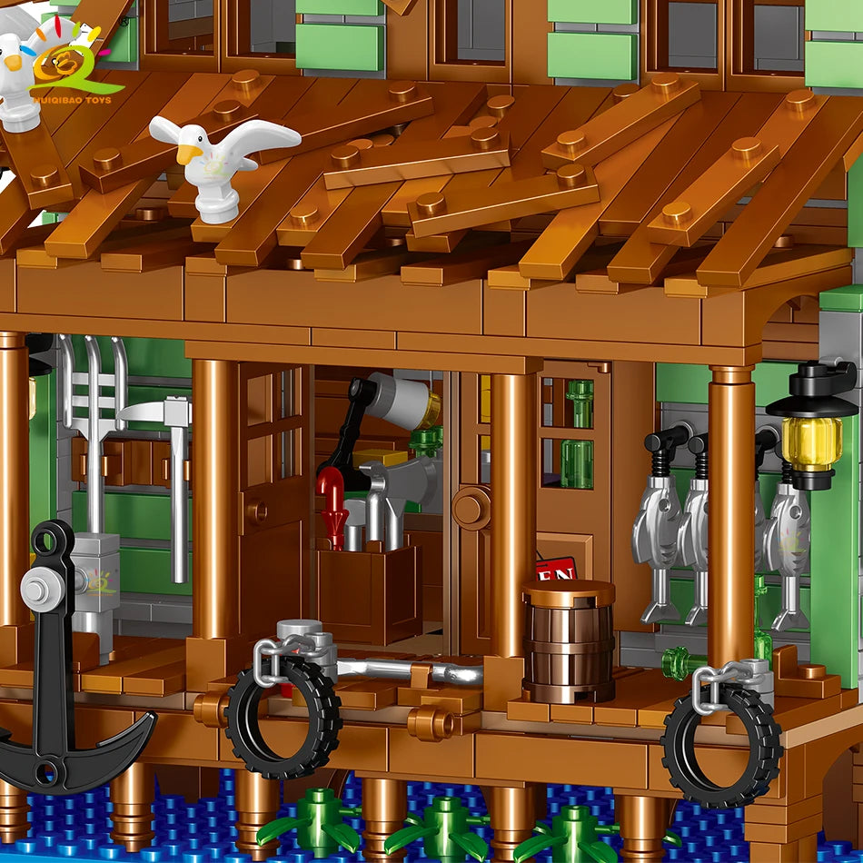 Fishing Village Lighthouse Cabin MINI