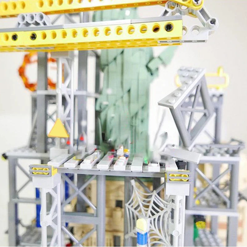 Spider-Man Statue of Liberty Construction