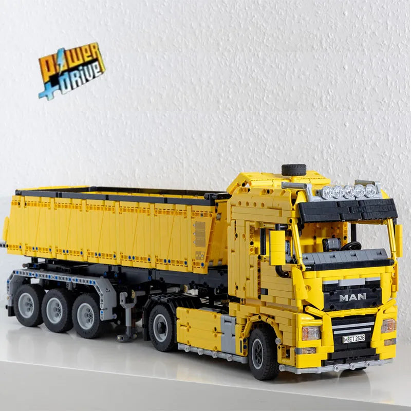 Three-Axle Dump Truck