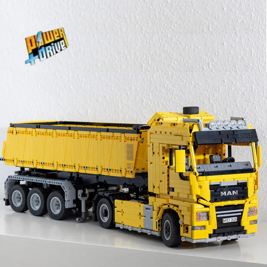 Three-Axle Dump Truck