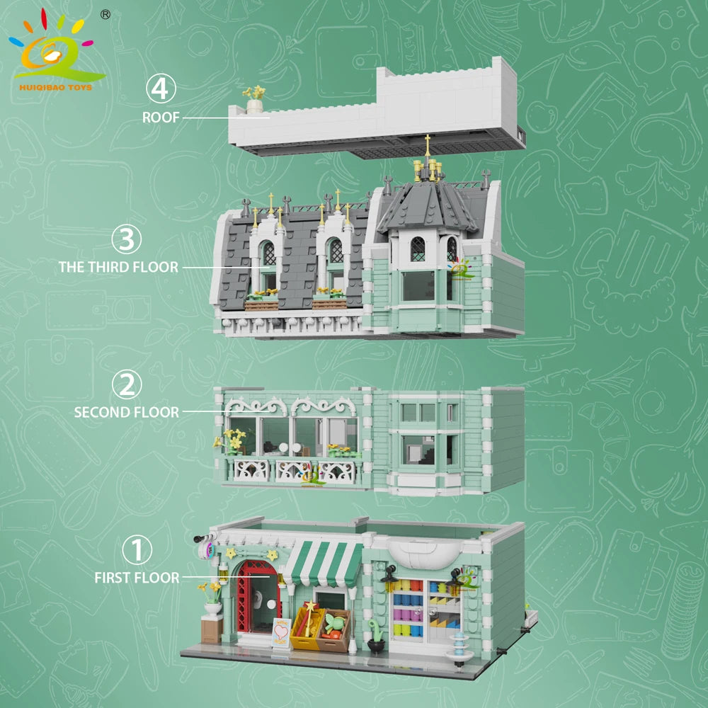 Classic arhitechture buildings | HUIQIBAO mini