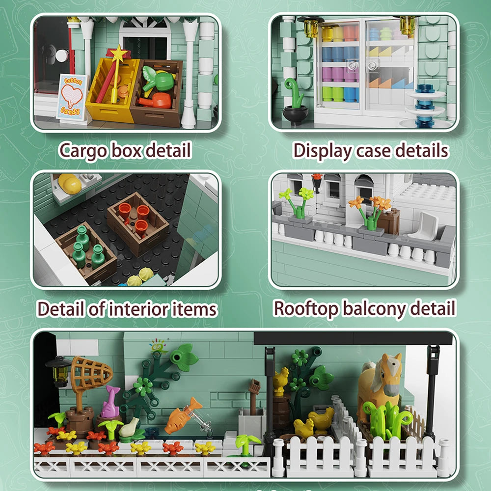 Classic arhitechture buildings | HUIQIBAO mini