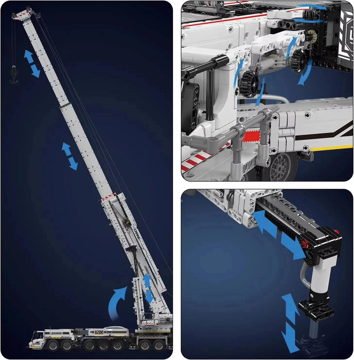 Liebherr LTM11200 Crane | Mould King