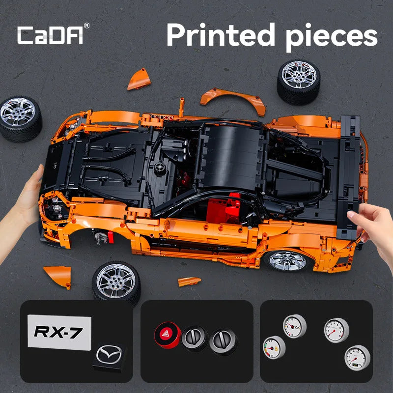 RC Orange Racing Car | Cada